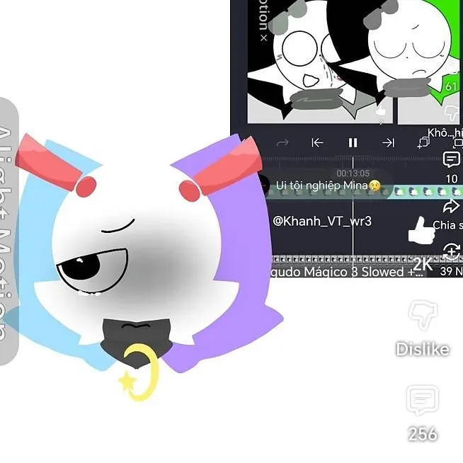 chat with ai character: Minas break up... 