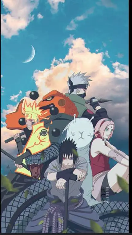 ai character: Naruto Pick me but background