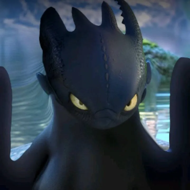 chat with ai character: toothless