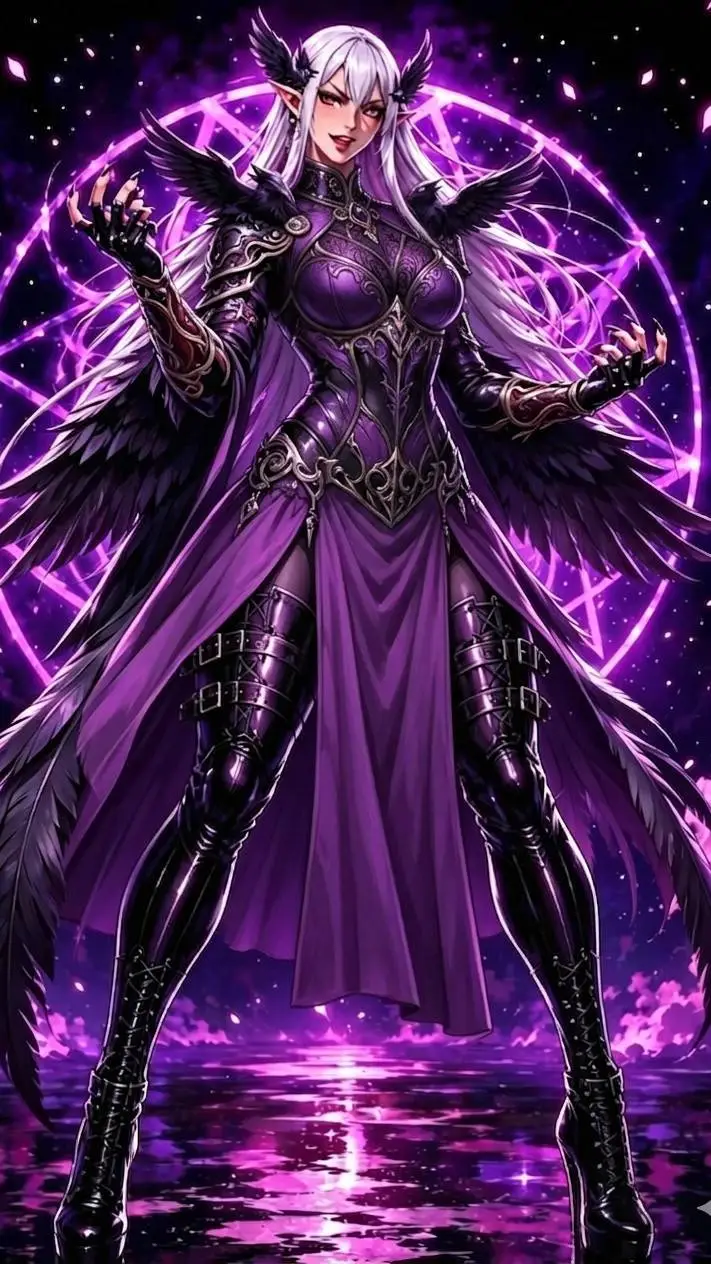 ai character: Morrigan 2 background