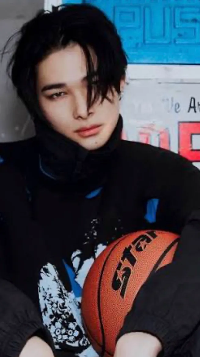 ai character: Ni-ki enhypen  background