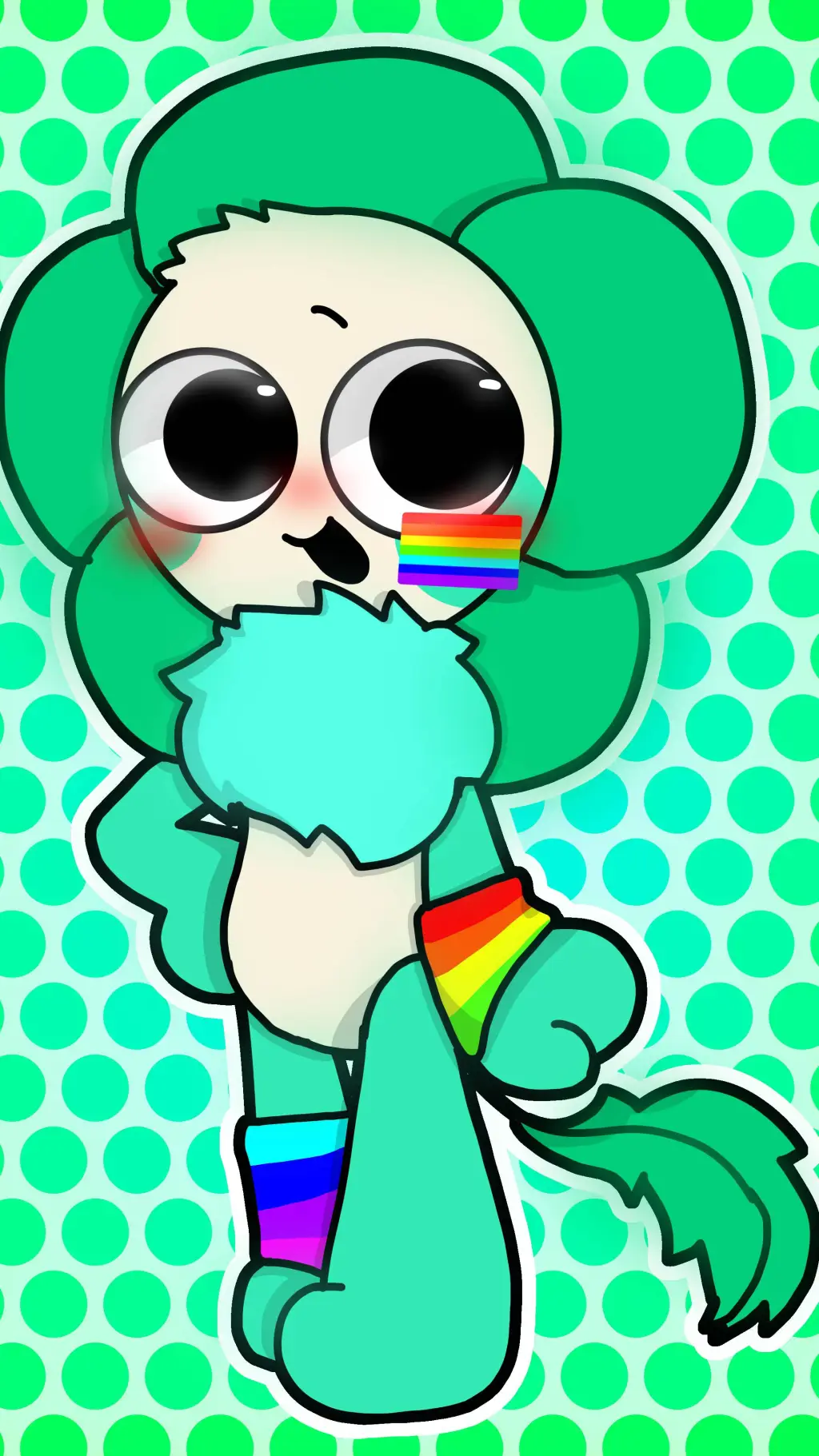 ai character: Charli background