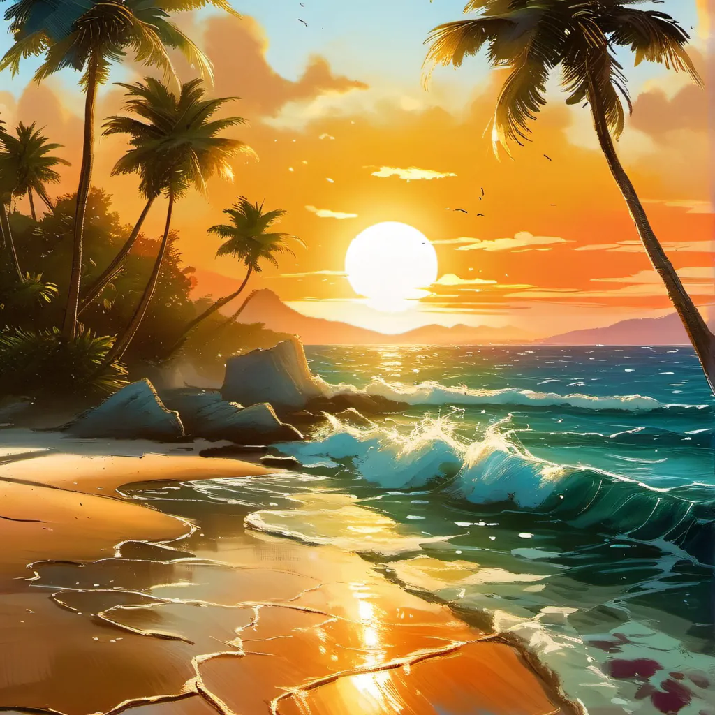 chat with ai character: Ds at the beach