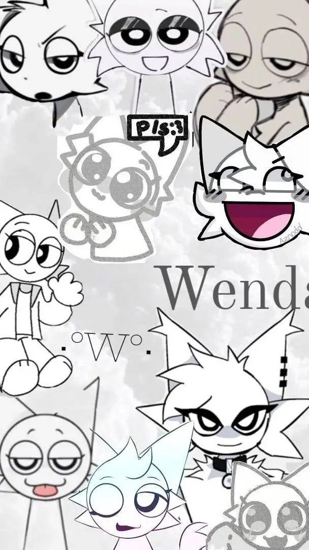 ai character: Sprunki navidad! background