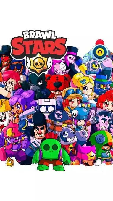 ai character: BRAWL STAR!! ☝️🤓 background