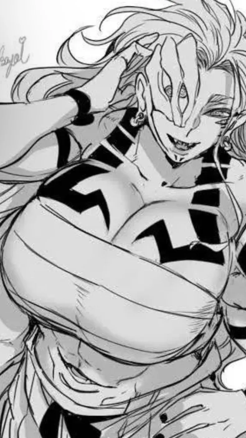ai character: Feminized Sukuna background