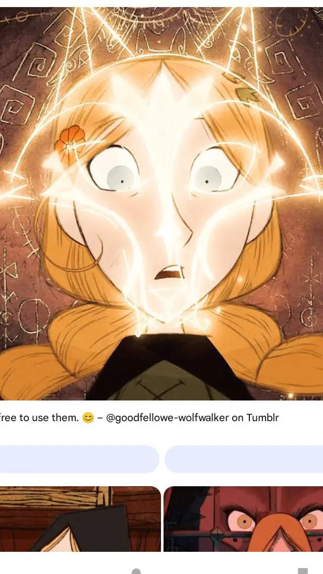 ai character: hh miss Amina wolf background