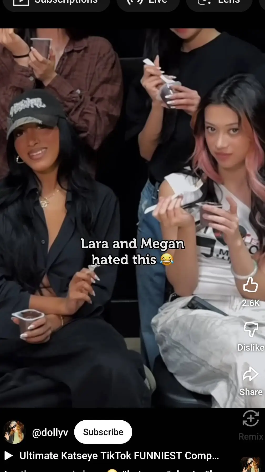 ai character: Lara x Megan  background