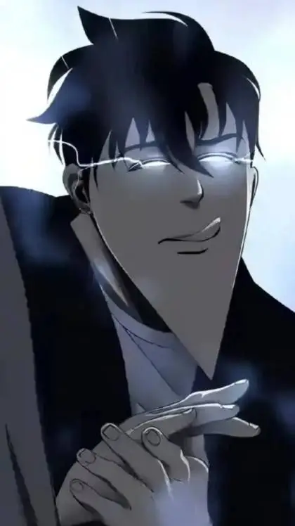 ai character: sung jin woo  background