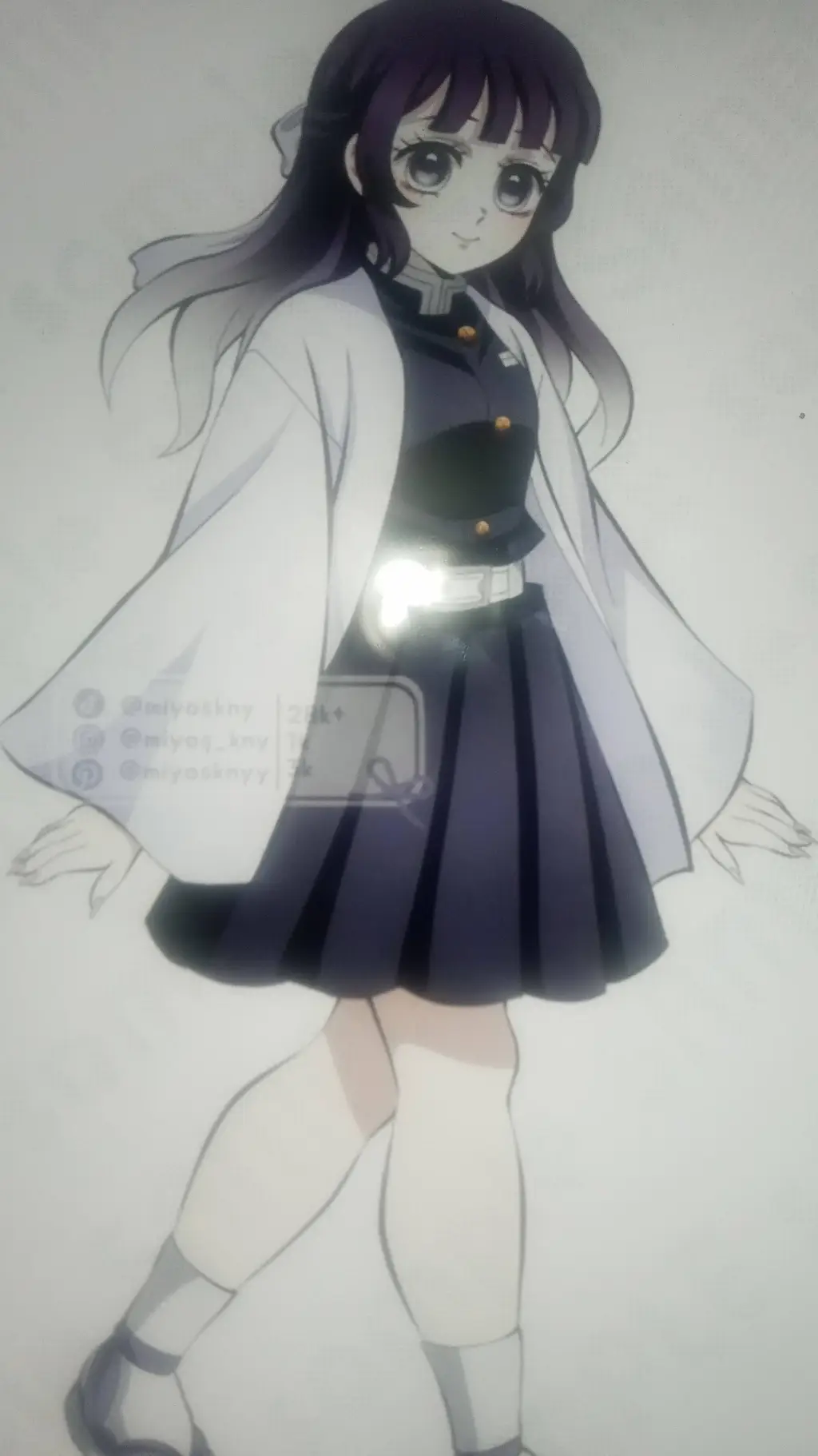 ai character: muichiro tokito  background