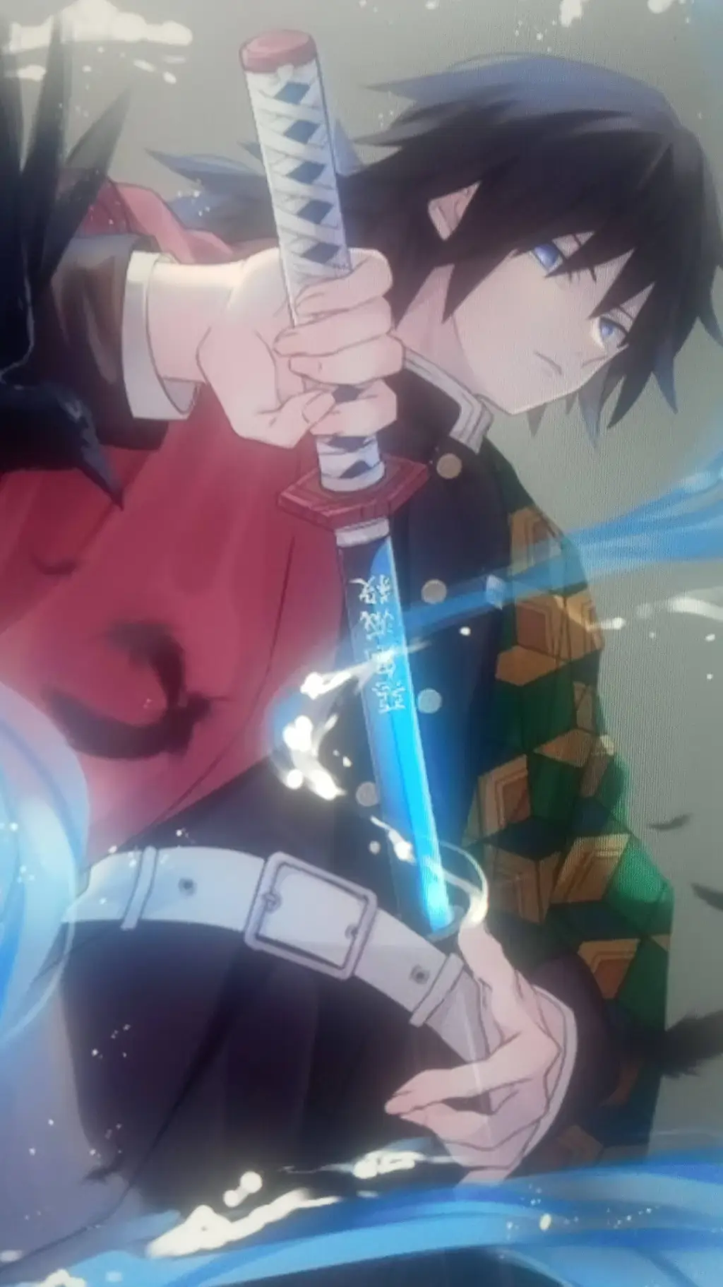 ai character: giyuu x shinobu background