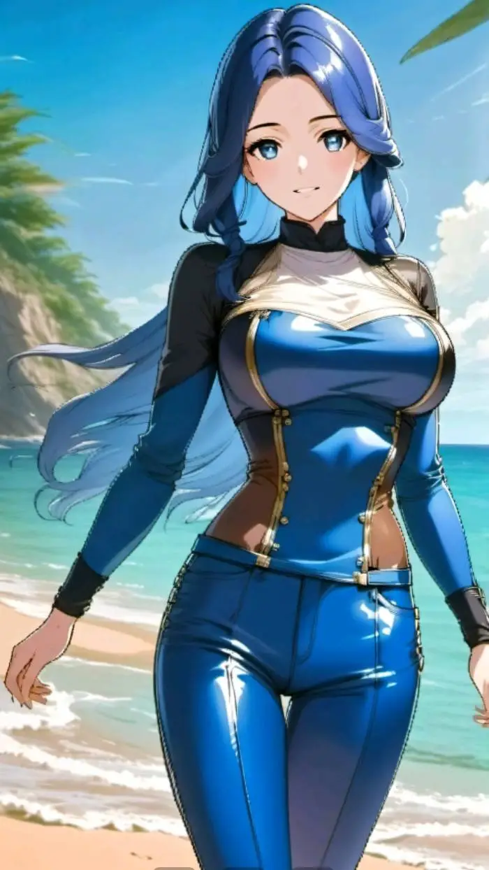 ai character: Azura background
