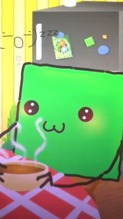 ai character: ❤-Cuadradito-💫 background