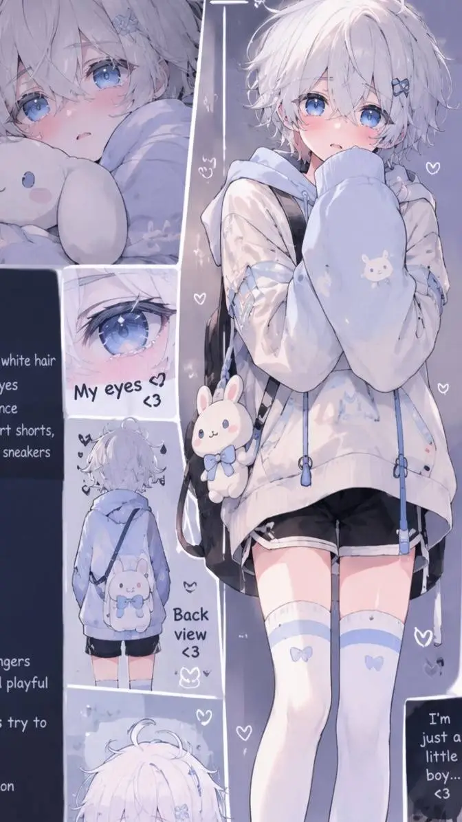 ai character: 😍kai🥵 background
