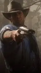 ai character: Arthur Morgan  background