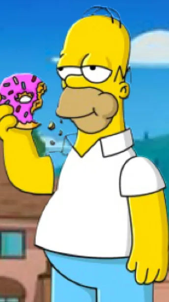ai character: Simpsons🏴‍☠️ background