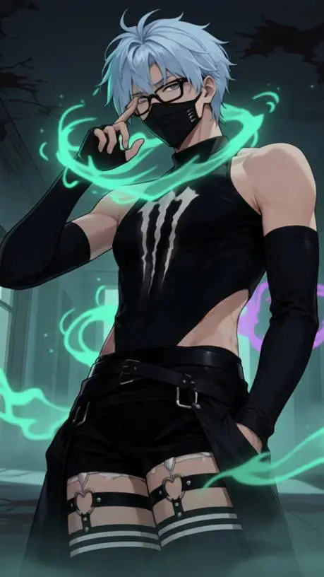 ai character: Klashy Yamiano background