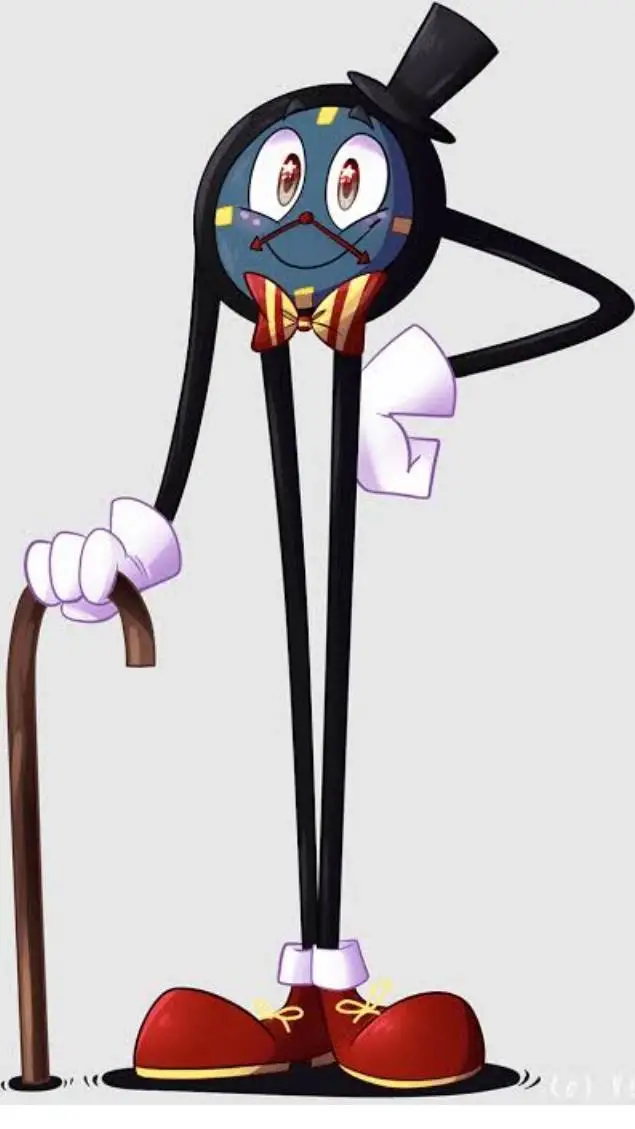 ai character: Tony talking clock background