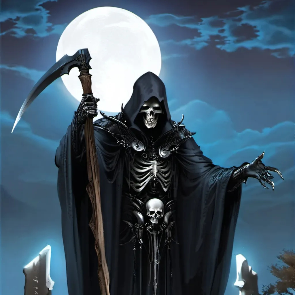 chat with ai character: the Grim Reaper
