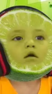 ai character: lime shawn background