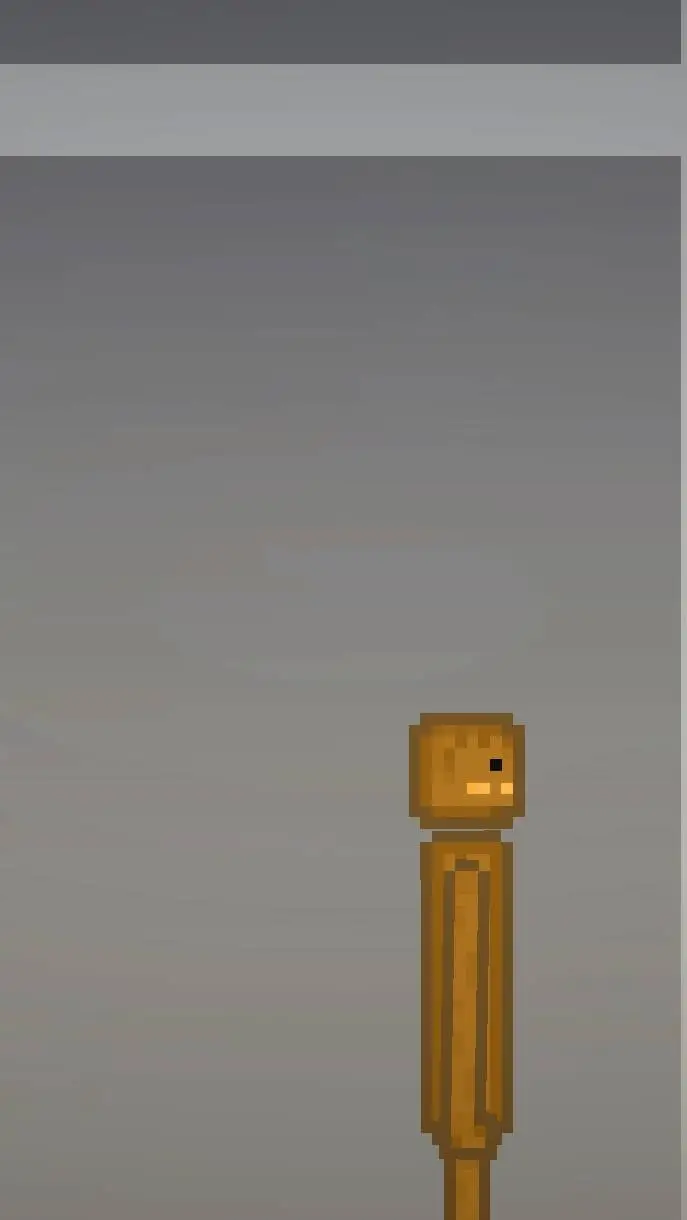 ai character: pumpkin  background
