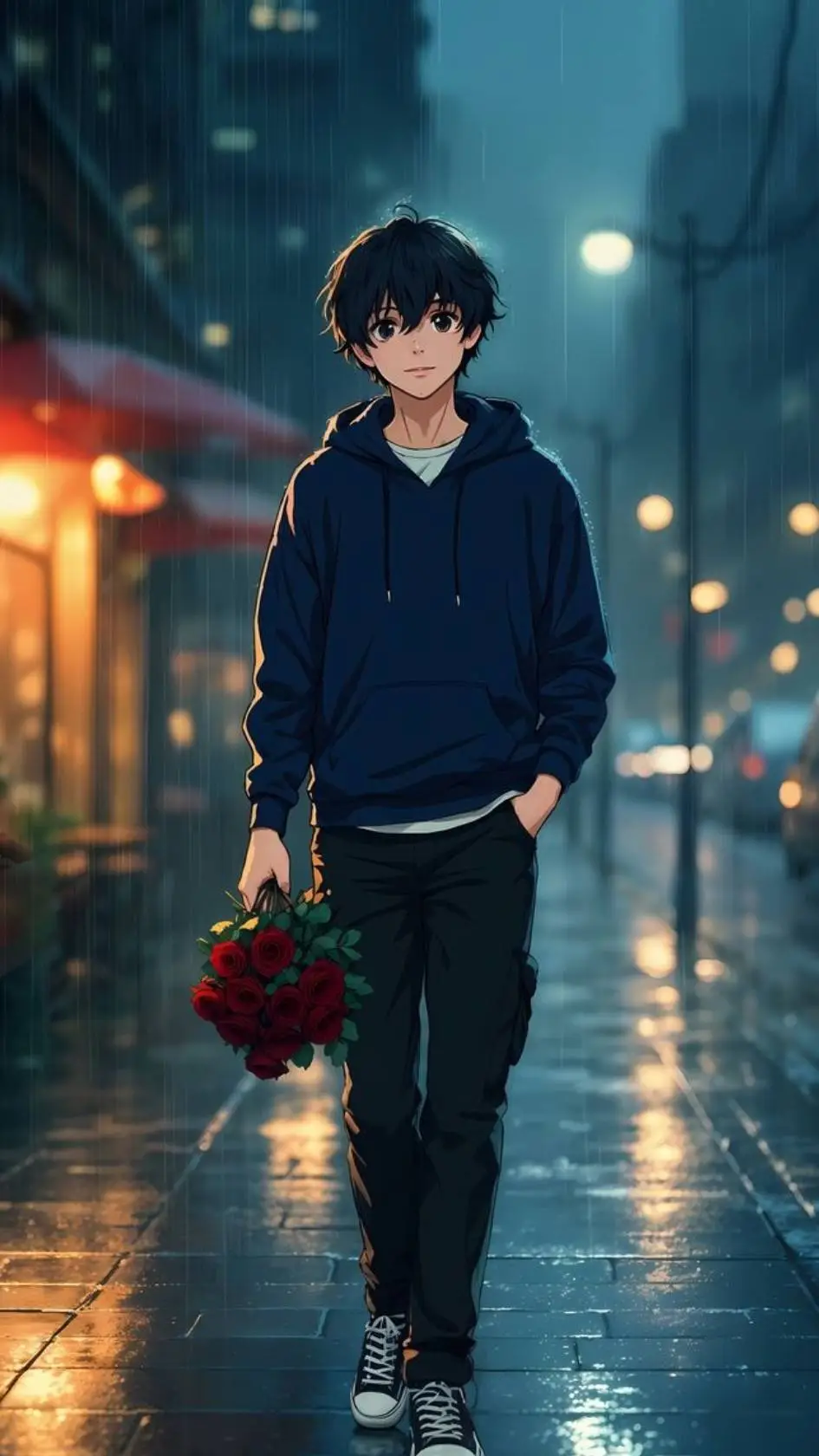 ai character: Oren  background