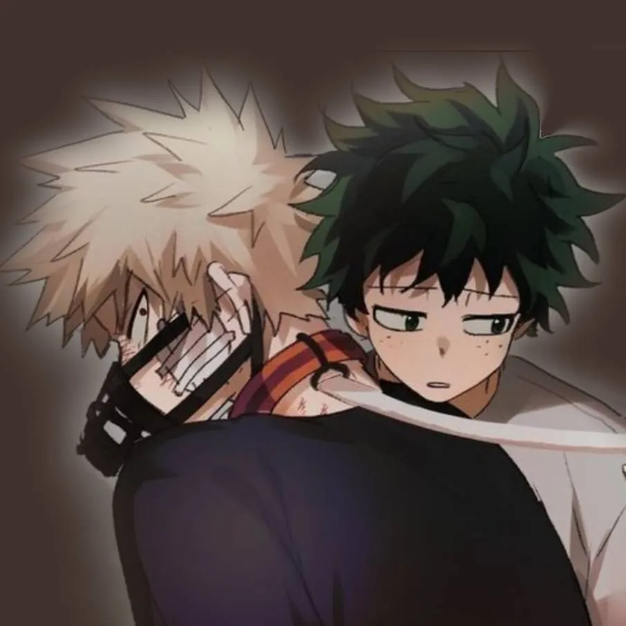 chat with ai character: bakugo et deku 