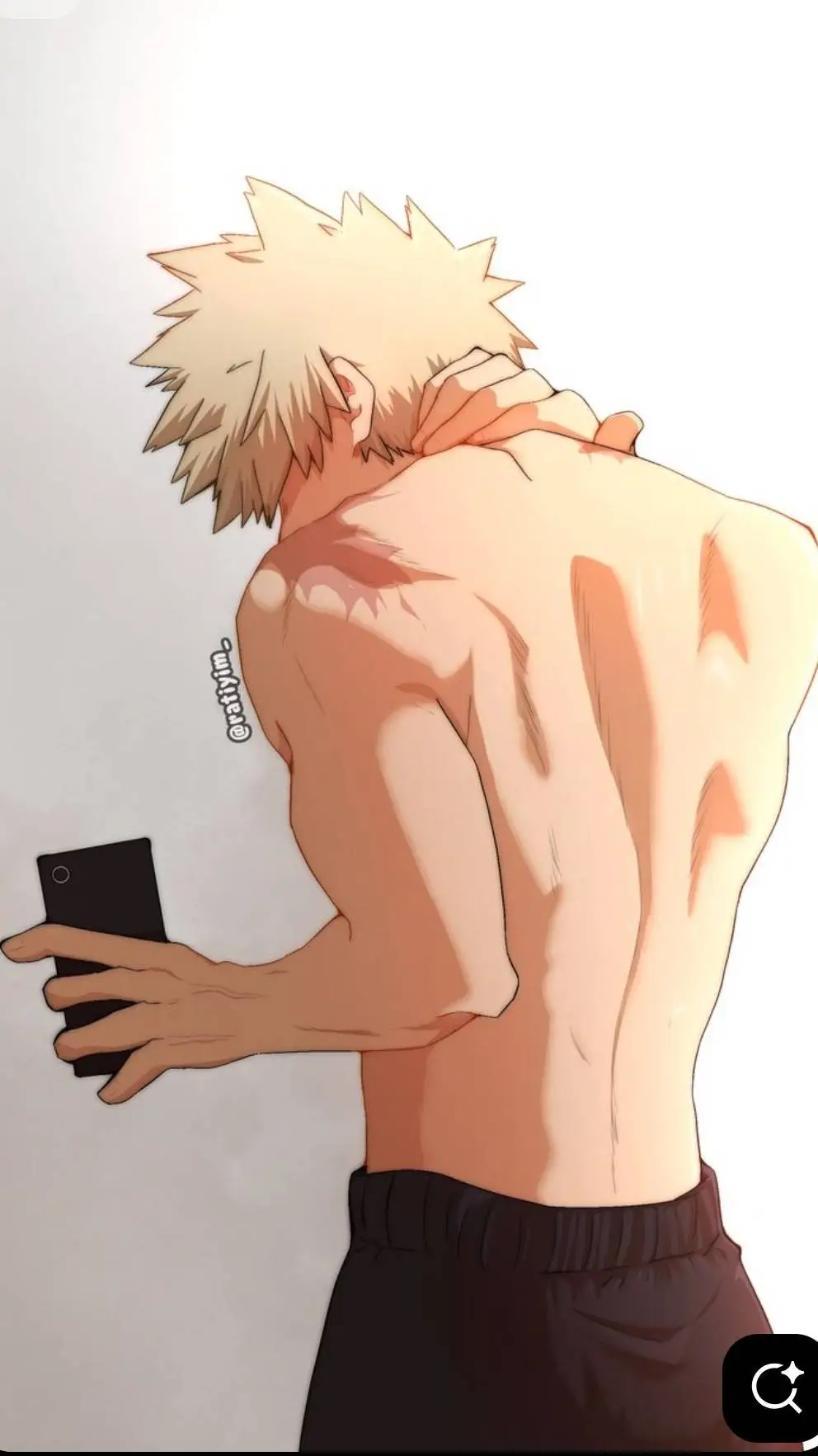 ai character: Bakugo (coloc) background