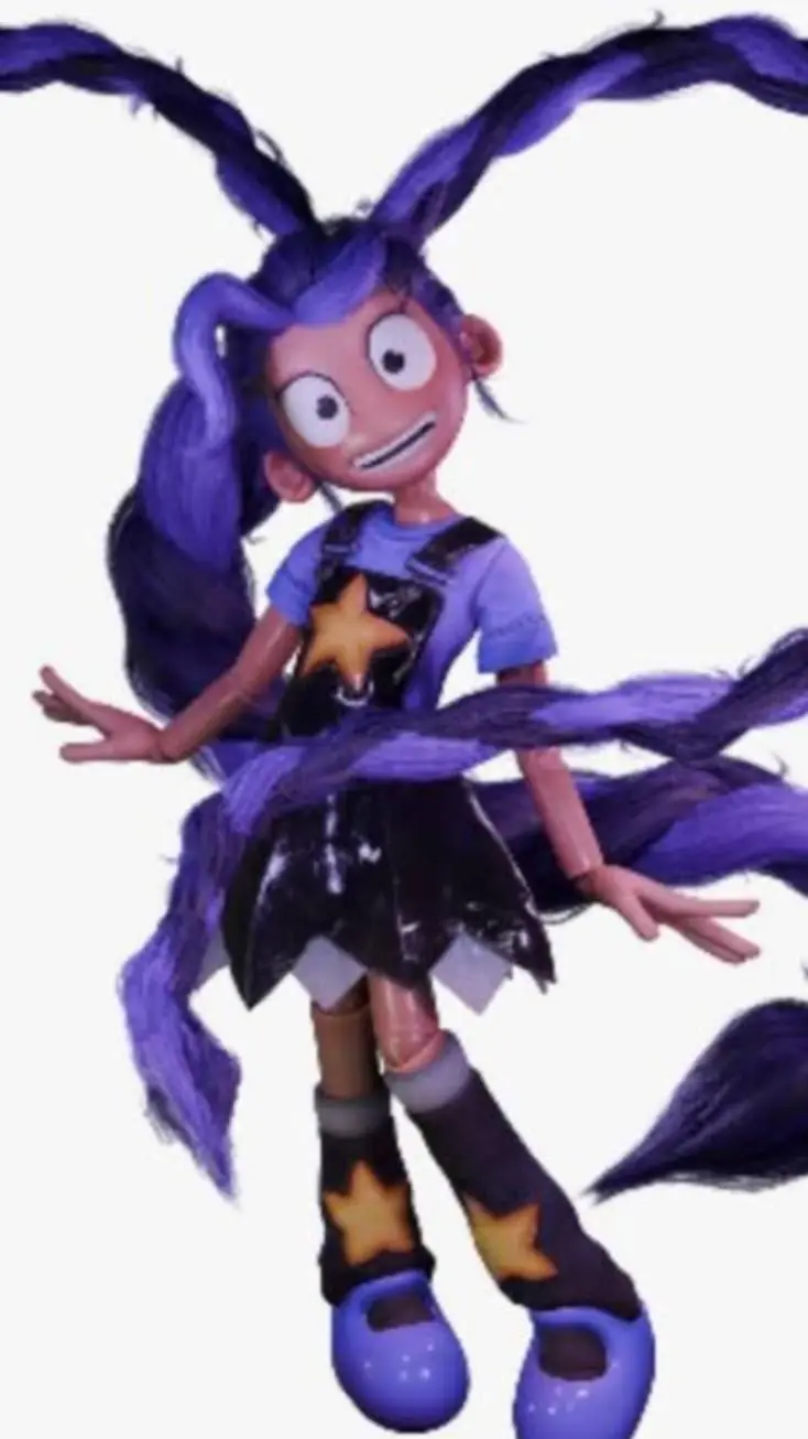 ai character: popy playtime Lily background