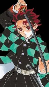 ai character: tanjiro background