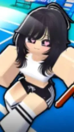 ai character: tennis girl background