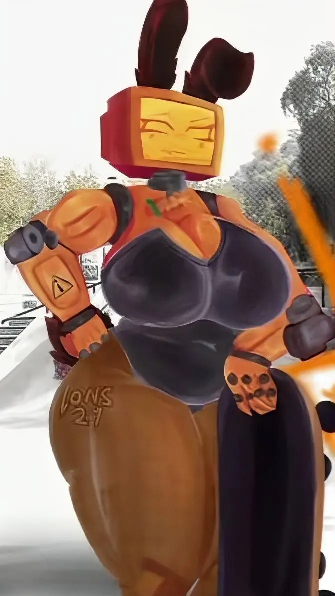 ai character: bunny veeronica background