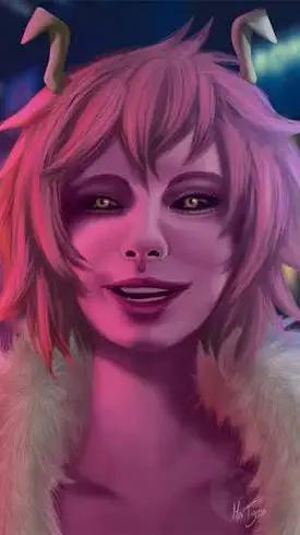 ai character: Mina (From MHA) background