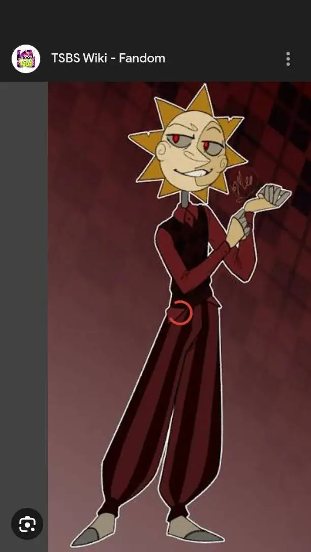 ai character: dark Sun x eclipse background