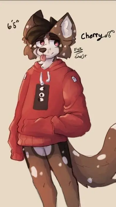 ai character: Cherry background