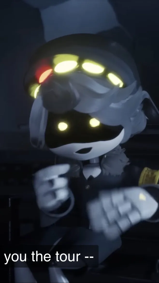 ai character: Murder drones background