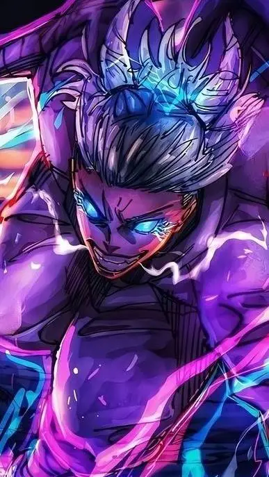 ai character: Kashimo jjk background