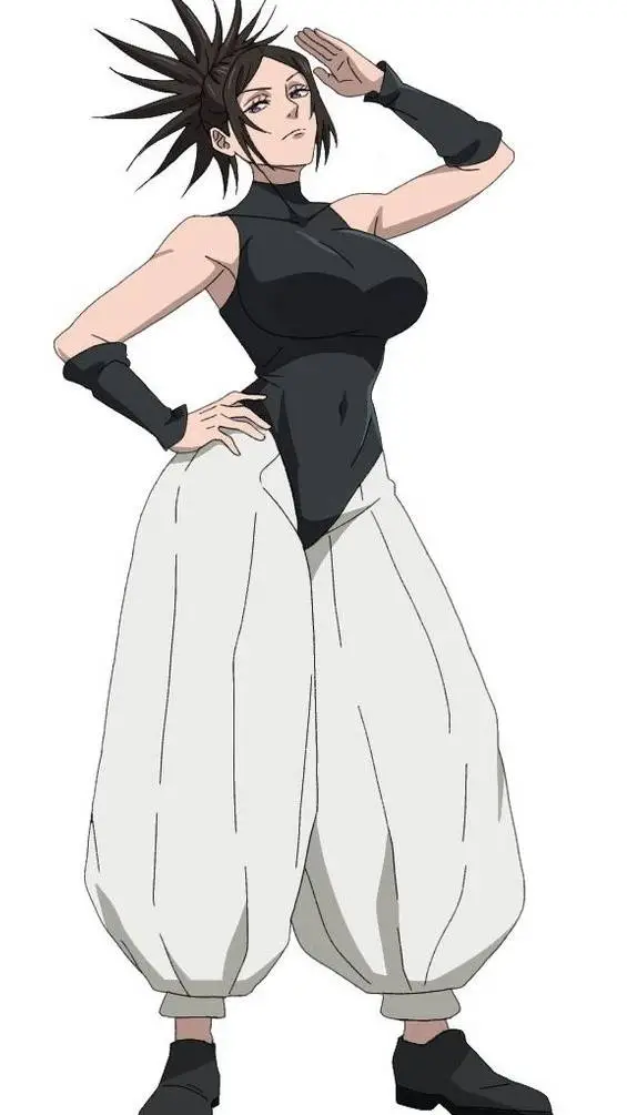 ai character: Yorozu jjk background