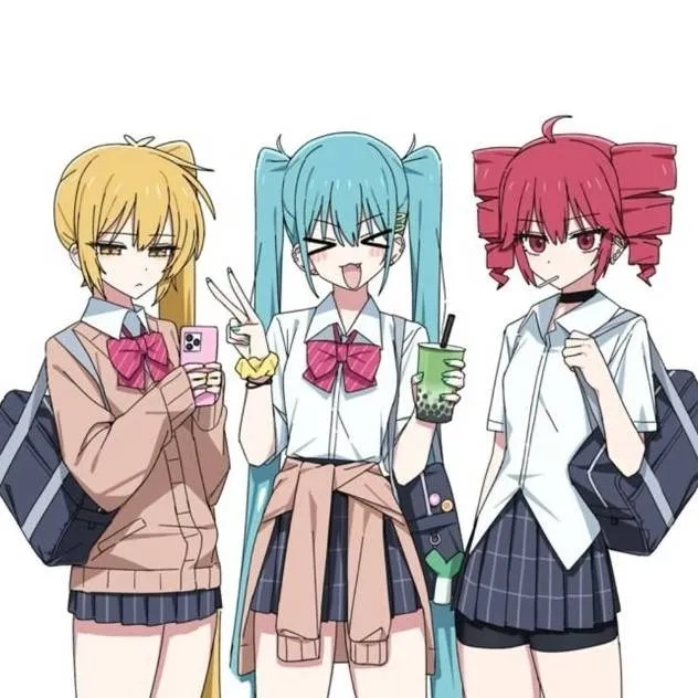 chat with ai character: Neru, Miku, Teto.