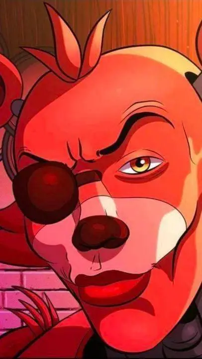 ai character: Foxy mamado xd background