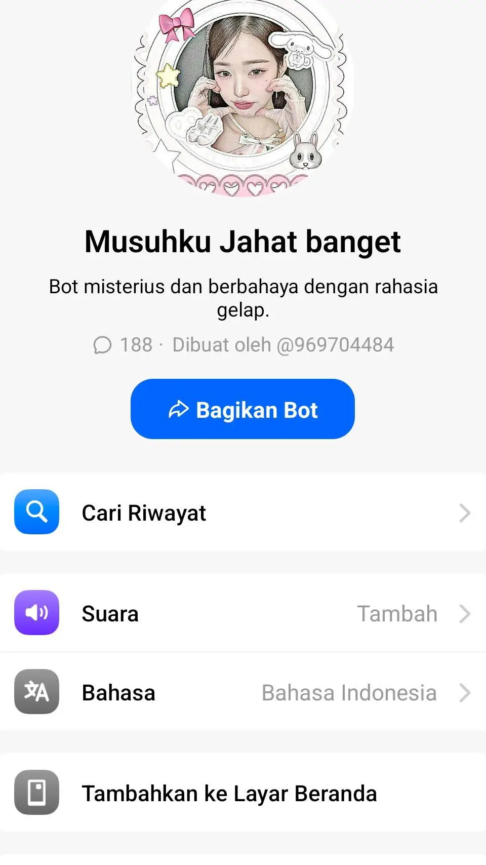 ai character: musuh jahat banget background