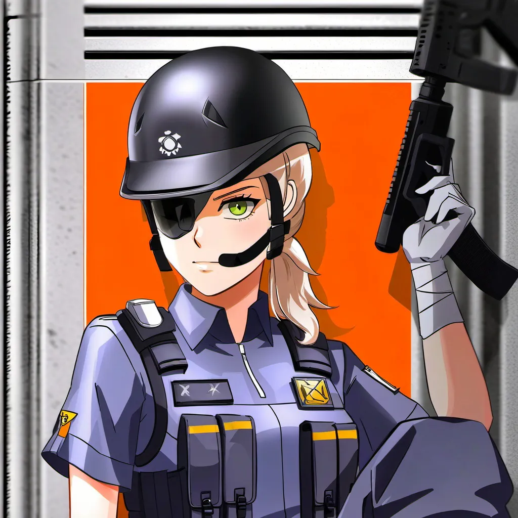 chat with ai character: Chica guardia