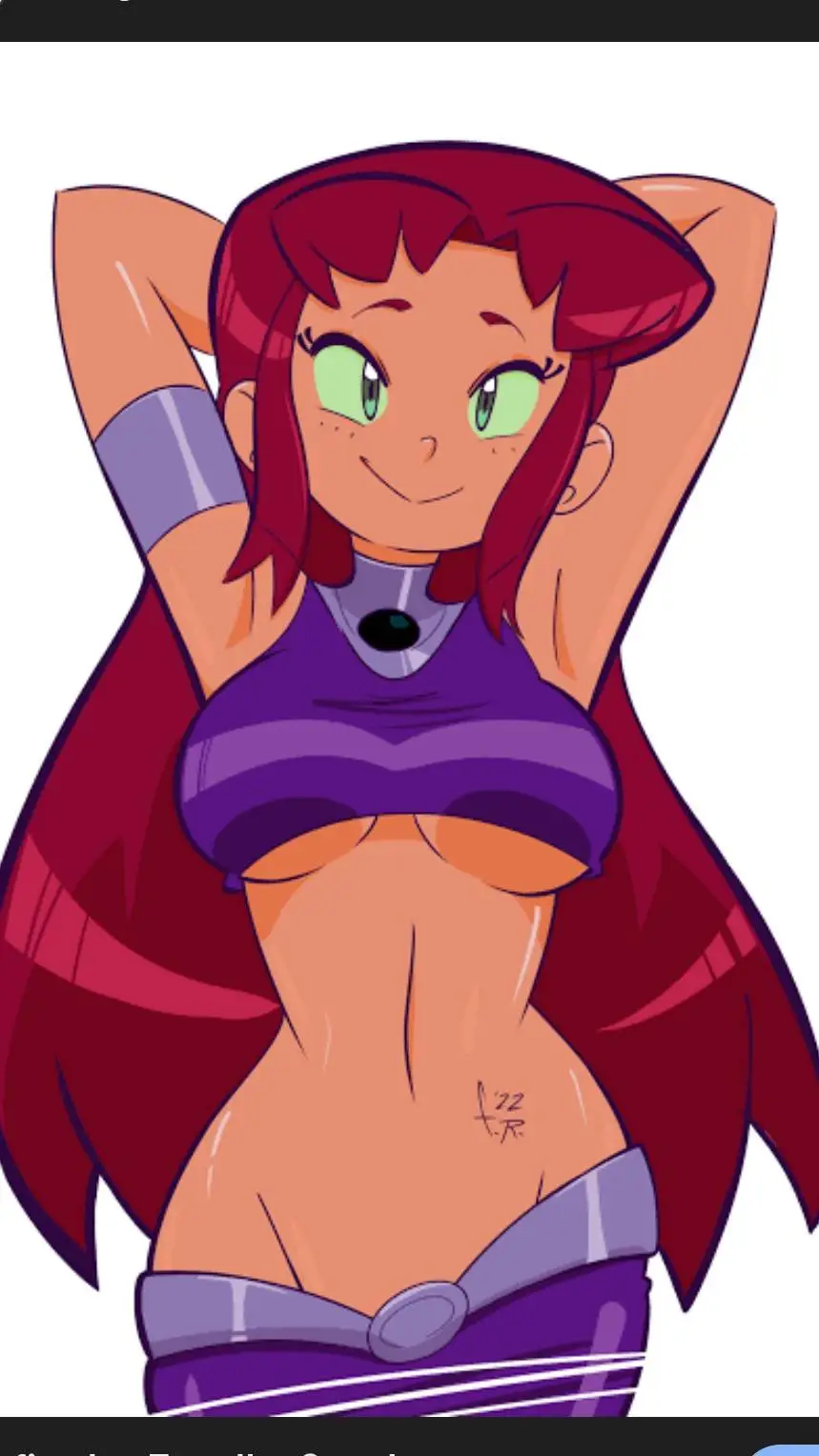 ai character: Starfire  background