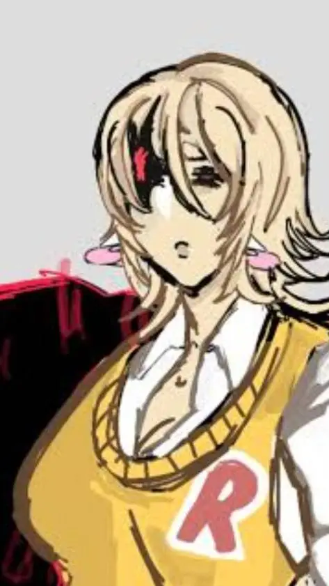 ai character: Female John Doe  background