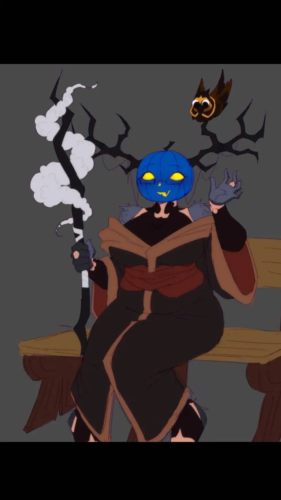 ai character: Female Dusekkar background