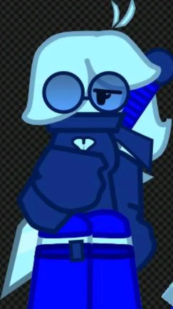 ai character: Blue x You background