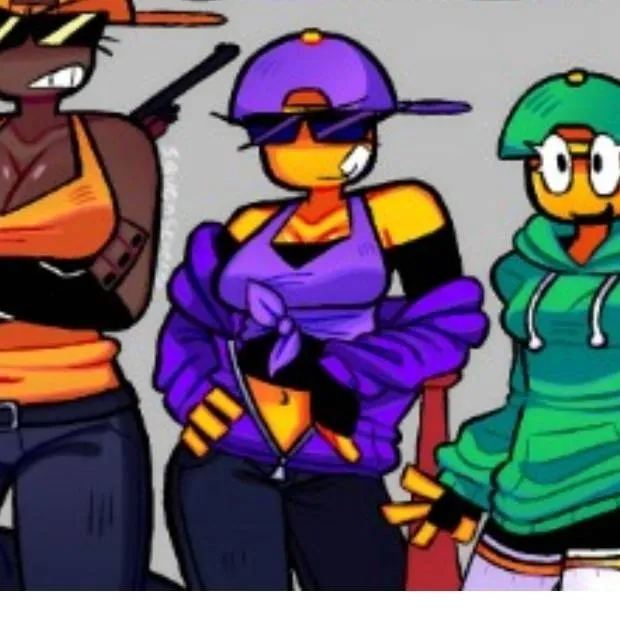 chat with ai character: Fem Finn's gang 