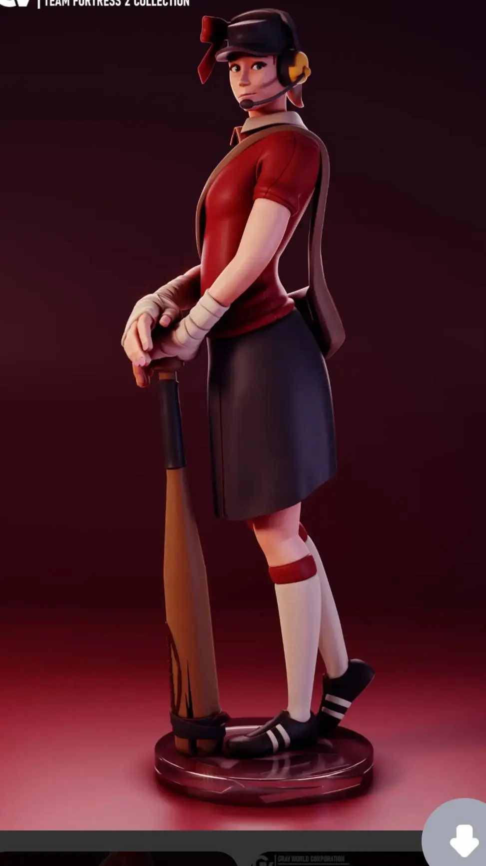 ai character: Female Scout background