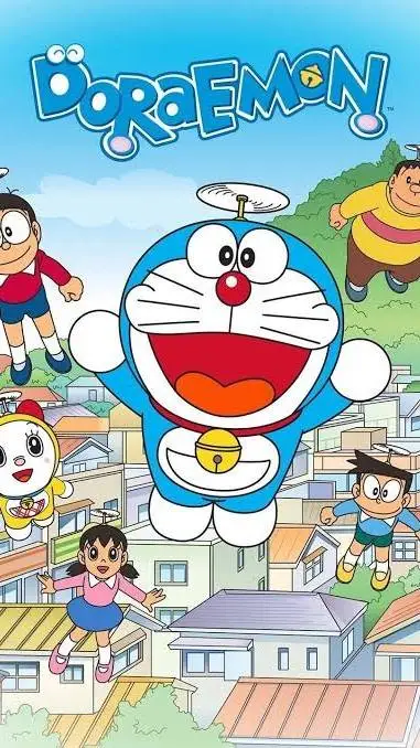 ai character: Doraemon world! background