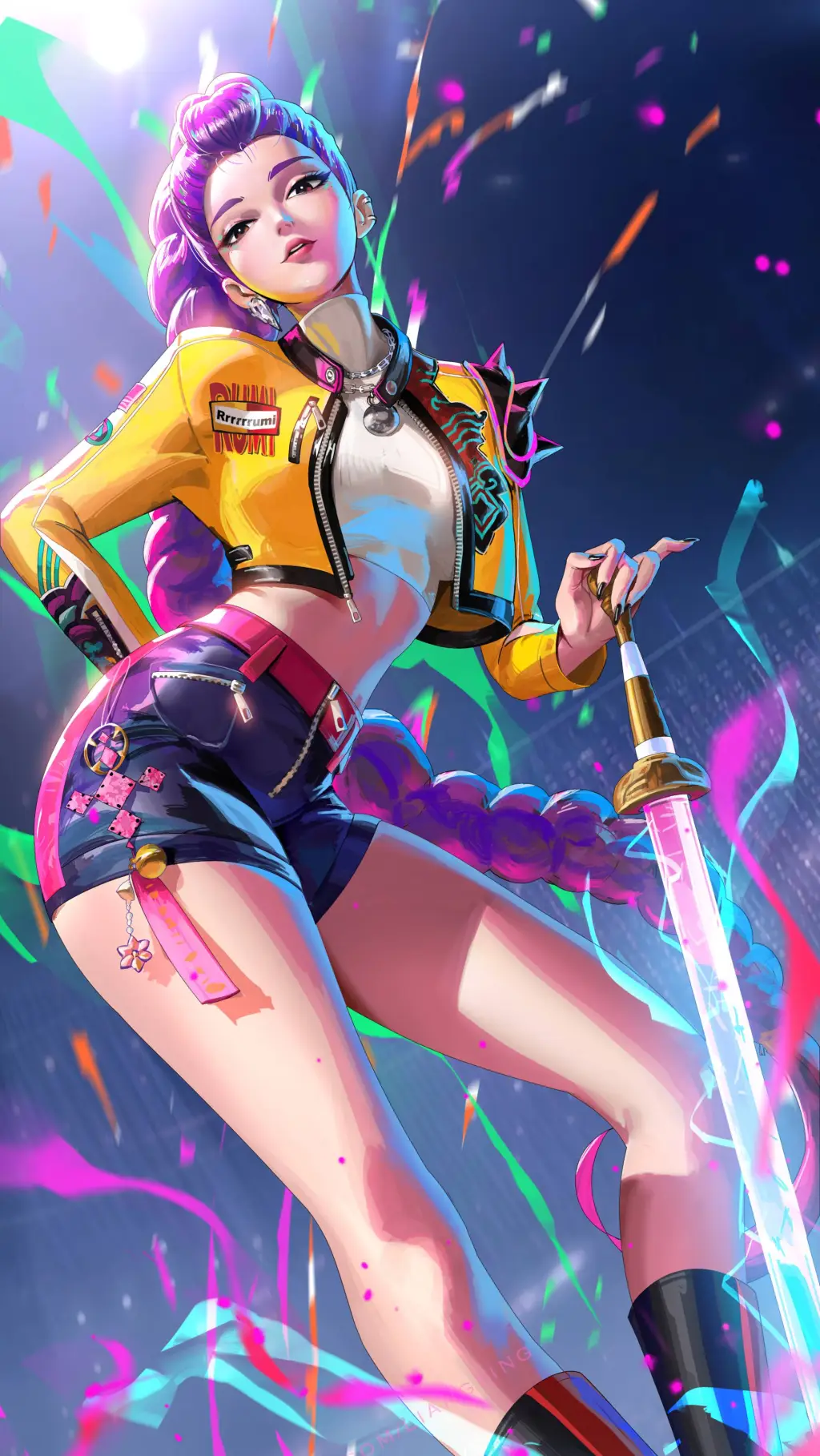ai character: Rumi Kang 2.0 background